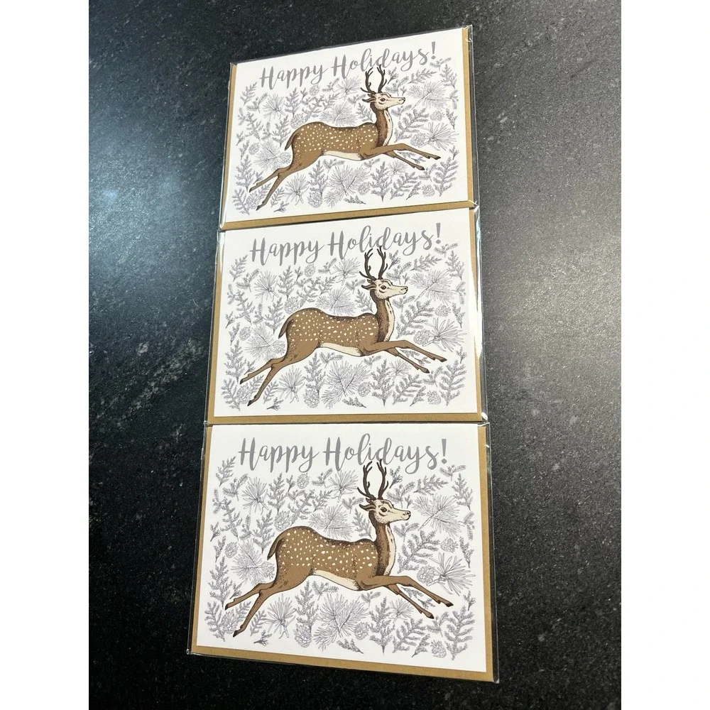 Mixed Lot 21 Boutique Greeting Cards – De Papel Studio/Brenda Montalvan Holidays